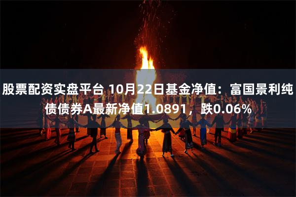 股票配资实盘平台 10月22日基金净值：富国景利纯债债券A最新净值1.0891，跌0.06%