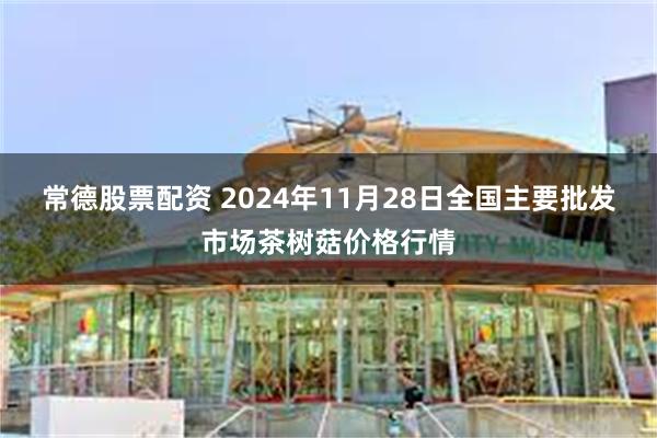 常德股票配资 2024年11月28日全国主要批发市场茶树菇价格行情