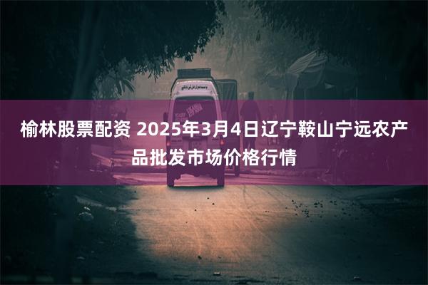 榆林股票配资 2025年3月4日辽宁鞍山宁远农产品批发市场价格行情